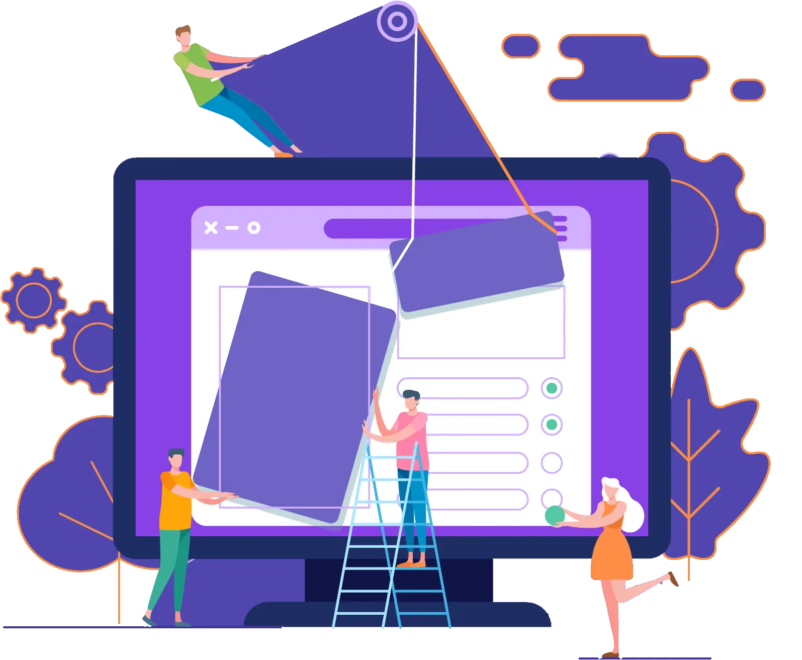 پشتیبانی حرفه ای و به روز رسانی سایت